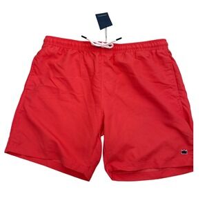 Crown Ivy Coralista Swim Trunks Shorts Men's Size L Drawstring Pocket Logo NWT